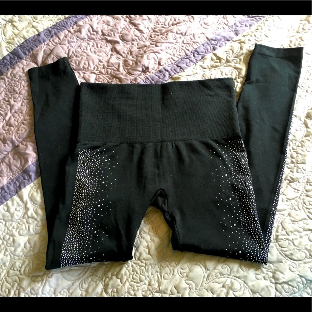 Black Holiday Leggings